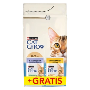 PURINA Cat Chow 3in1 kalkunirikas toit 1,5kg + 2 kotti TASUTA