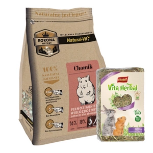KORONA NATURY Natural-Vit hamstritoit 750g