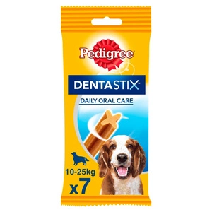 PEDIGREE DentaStix (keskmise tõu) hambaravi koertele 7tk. - 180g