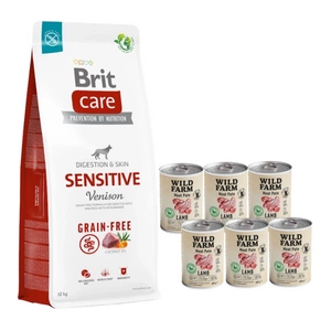 BRIT CARE teraviljavaba Sensitive Hirvkala 12kg