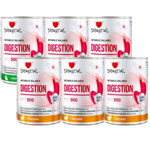 Disugual Veterinaarne märja koeratoit DIGESTION kalkun (täiskasvanud) 400g