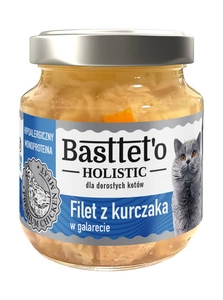 Basttet'o Holistiline kanafilee galetis kassidele 130g