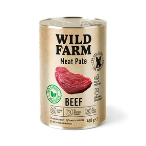 WILD FARM Pate Beef 400g gluteenivaba koeratoit