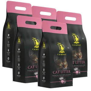 Cat Royale Baby Powder Bentoniitpuru 25l (5x5l)