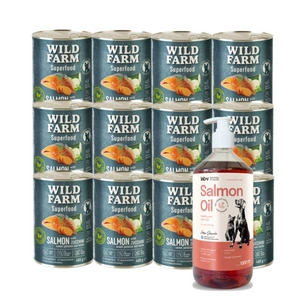 Wild Farm Superfood Salmon 400g teraviljavaba koeratoit