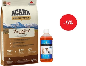 ACANA REGIONALS Ranchlands Dog 11,4kg + LAB V lõheõli koertele ja kassidele 500ml