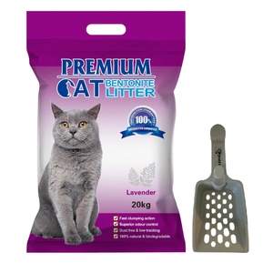 Premium Cat Clumping Bentoniitpüünis - looduslik kassidele 20L