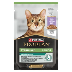 Purina Pro Plan Steriliseeritud Senior kalkuniga kassidele 85g