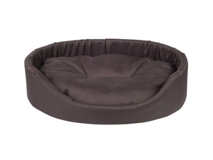 AMIPLAY- Ovaalne voodi Basic pruun - S