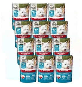 Frendi- tükid delikaatses kastmes veiselihaga koertele 12x100g