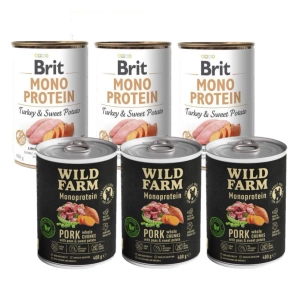 BRIT MONO PROTEIN TÜRGIS JA MAGUSKARTUL 400g