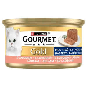 Purina Gourmet Gold mousse lõhega 85g