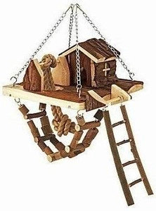 TRIXIE rippuv hamstri mänguväljak "Janne" 26x22cm.