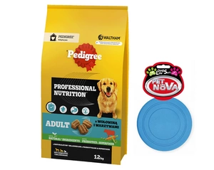 PEDIGREE® Junior Professional Nutrition 12 kg linnuliha ja köögiviljadega - kuiv täistoit suurtele ja keskmise suurusega tõugu kutsikatele