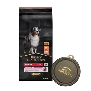 Purina Pro Plan Medium Adult Sensitive Skin Optiderma, lõhe ja riis 14kg