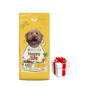VERSELE-LAGA Happy Life Adult kanaga 12.5kg - Täiskasvanud koeratoit kanaga