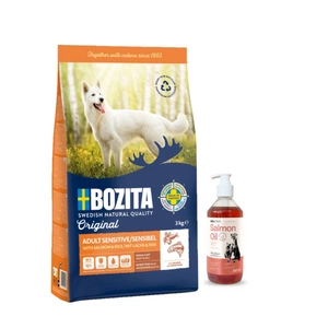 BOZITA Original Adult Sensitive Skin & Coat Salmon 3kg