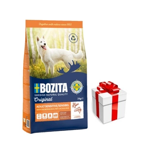BOZITA Original Adult Sensitive Skin & Coat Salmon 3kg