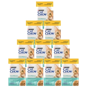 CAT CHOW Hairball Kana ja rohelised oad kastmega 85g