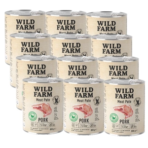 WILD FARM Pate Pork 800g gluteenivaba koeratoit