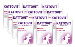 Kattovit Sensitive kana+part 85g kotike