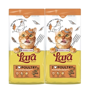 VERSELE-LAGA Lara Adult Turkey & Chicken 12.5kg - Täiskasvanud kassitoit kalkuni ja kanaga