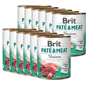 BRIT PATE & MEAT VENISON 800g