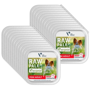 Vetexpert RAW PALEO PATE MINI täiskasvanud veiseliha 150g - veiseliha salve