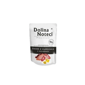 DOLINA NOTECI Kana roog nuudlitega 100g - märg toit koertele