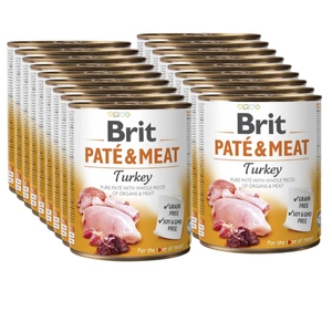 BRIT PATE & MEAT TURKEY 800g