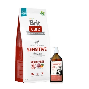 BRIT CARE teraviljavaba Sensitive Hirvkala 12kg