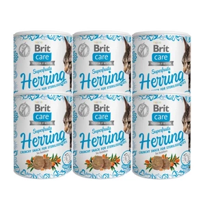 BRIT CARE Cat Snack Superfruits Heeringas 100g