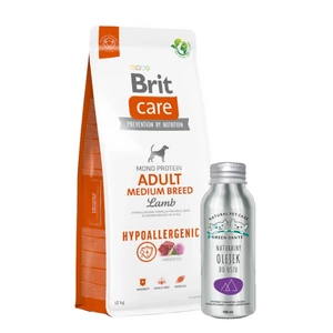 BRIT CARE koer hüpoallergeenne täiskasvanud keskmise tõugu lambaliha 12kg