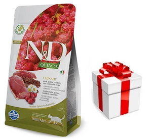 Farmina N&amp;D Quinoa kasside URINARY ANTIS 5kg + STAIGMENA KATEI