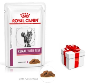 ROYAL CANIN Renal veiselihaga 12x85g purk + STAIGMENA KATEI