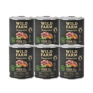 WILD FARM Monoprotein Pork 800g hüpoallergeenne koeratoit