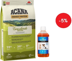 Acana Regionals Grasslands Dog 11,4kg + LAB V lõheõli koertele ja kassidele 500ml