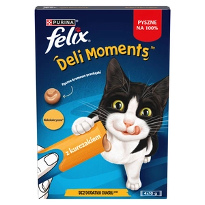 Felix Deli Moments Kreemjad suupisted kassidele kanaga 4x10g