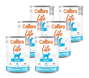 CALIBRA Dog Life Adult Kana riisiga 6x400g