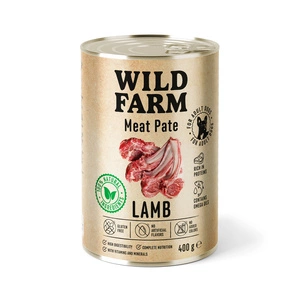 WILD FARM Pate Lamb 400g gluteenivaba koeratoit