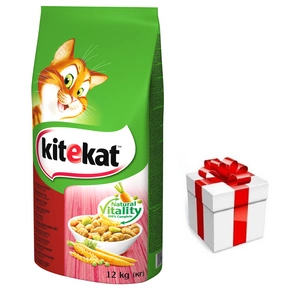 KITEKAT 12 kg - kuivtoit kassidele veiseliha ja köögiviljadega