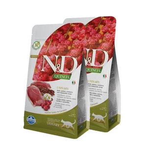 Farmina N&D Quinoa kassikarja URINARY DUCK 5kg