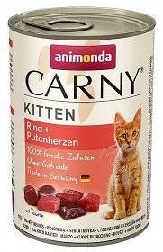 ANIMONDA Cat Carny Kitten maitse: veiseliha, kalkunisüda 400g