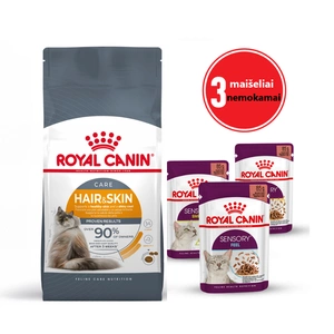 ROYAL CANIN Hair&Skin Care 10kg kuivtoit täiskasvanud kassidele, läikiv karvkate ja terve nahk