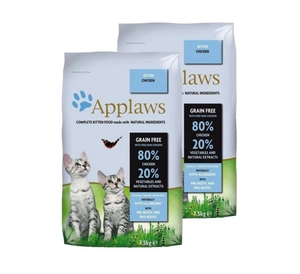 Applaws Kitten Chicken kasside kuivtoit 2x7,5kg