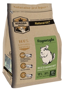 KORONA NATURY Natural-Vit toit tšintšiljadele 1.6kg