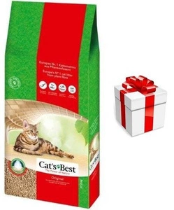 JRS Cat's Best Original allapanu 40l / 17,2kg + SIURPRISE FOR KATE