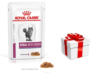 ROYAL CANIN Renal kanaga 12x85g purk + STAIGMENA KATEI