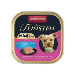 ANIMONDA Vom Feinsten mini adult  linnuliha/lõhe/till 100 g
