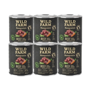 WILD FARM Monoprotein Beef 800g hüpoallergeenne koeratoit